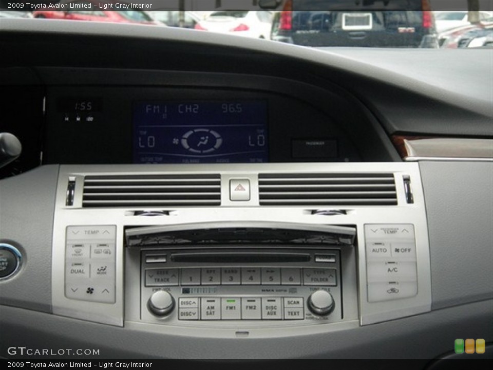 Light Gray Interior Audio System for the 2009 Toyota Avalon Limited #66750982