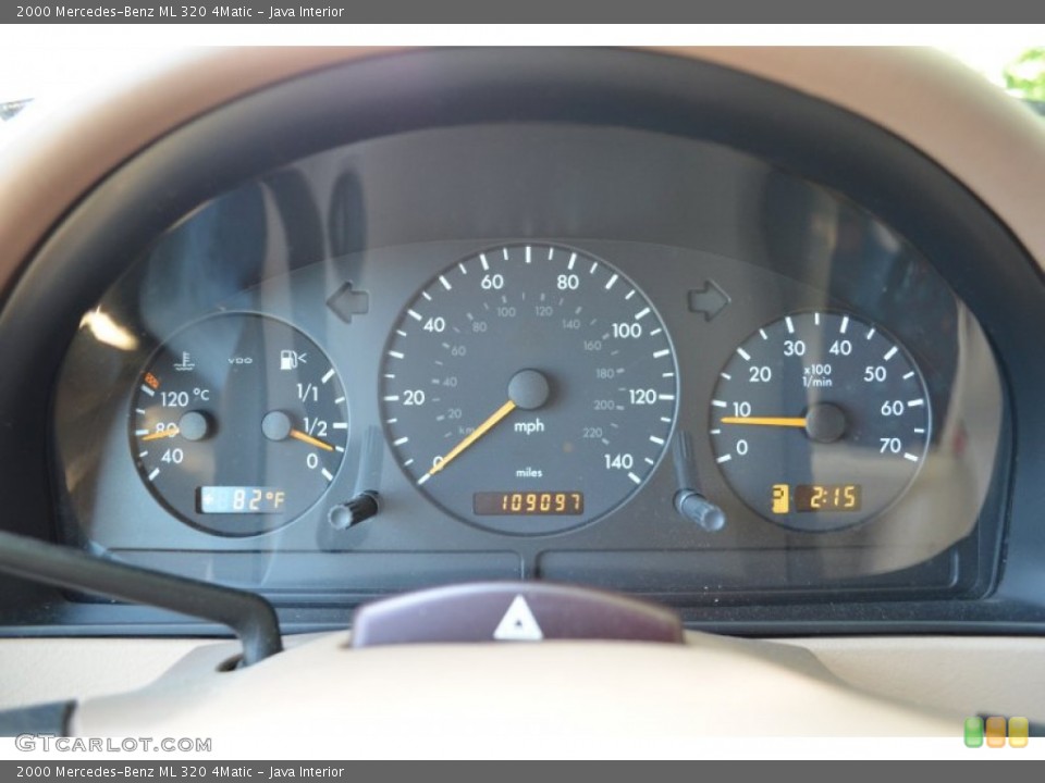 Java Interior Gauges for the 2000 Mercedes-Benz ML 320 4Matic #66753046