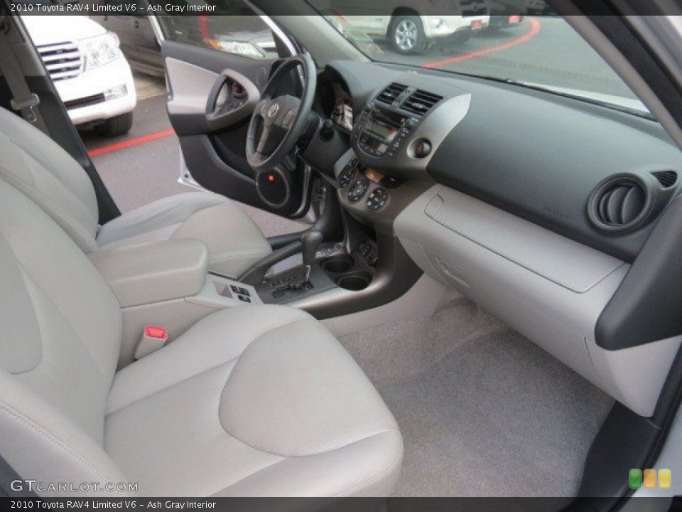 Ash Gray Interior Dashboard for the 2010 Toyota RAV4 Limited V6 #66759682