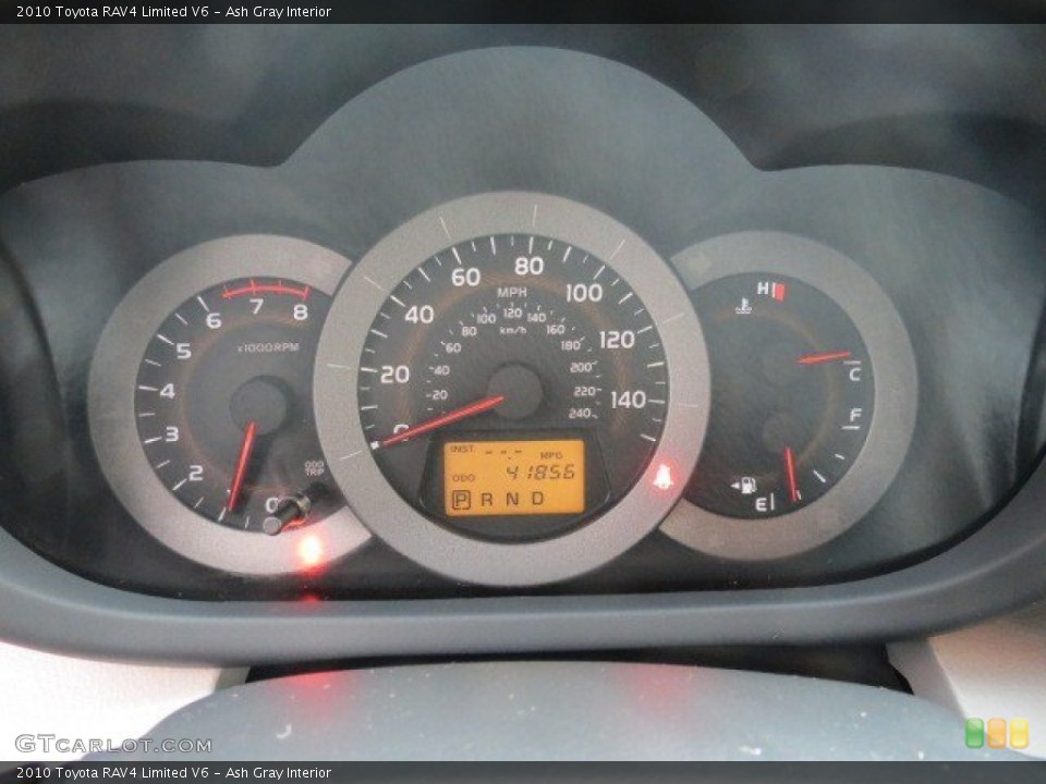 Ash Gray Interior Gauges for the 2010 Toyota RAV4 Limited V6 #66759700