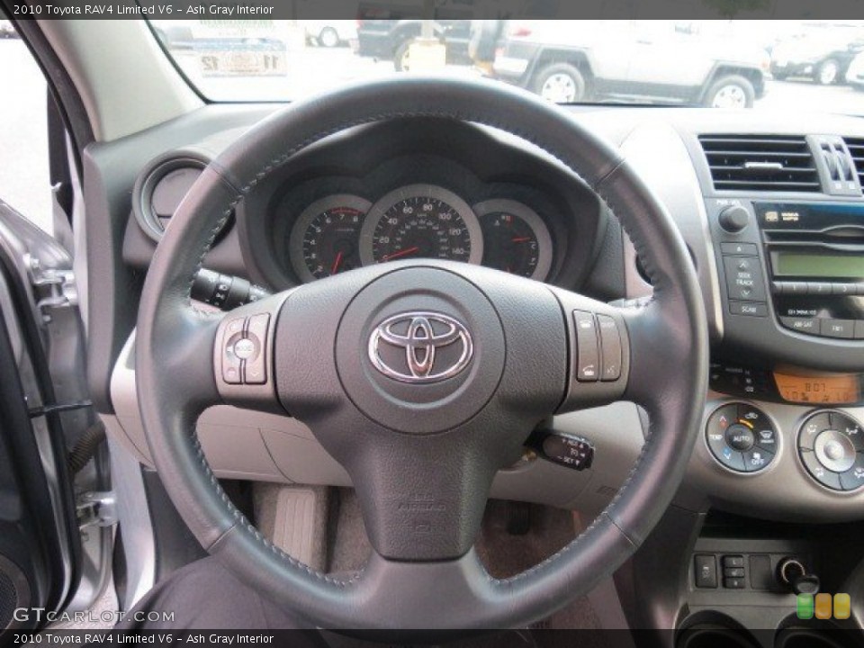 Ash Gray Interior Steering Wheel for the 2010 Toyota RAV4 Limited V6 #66759712