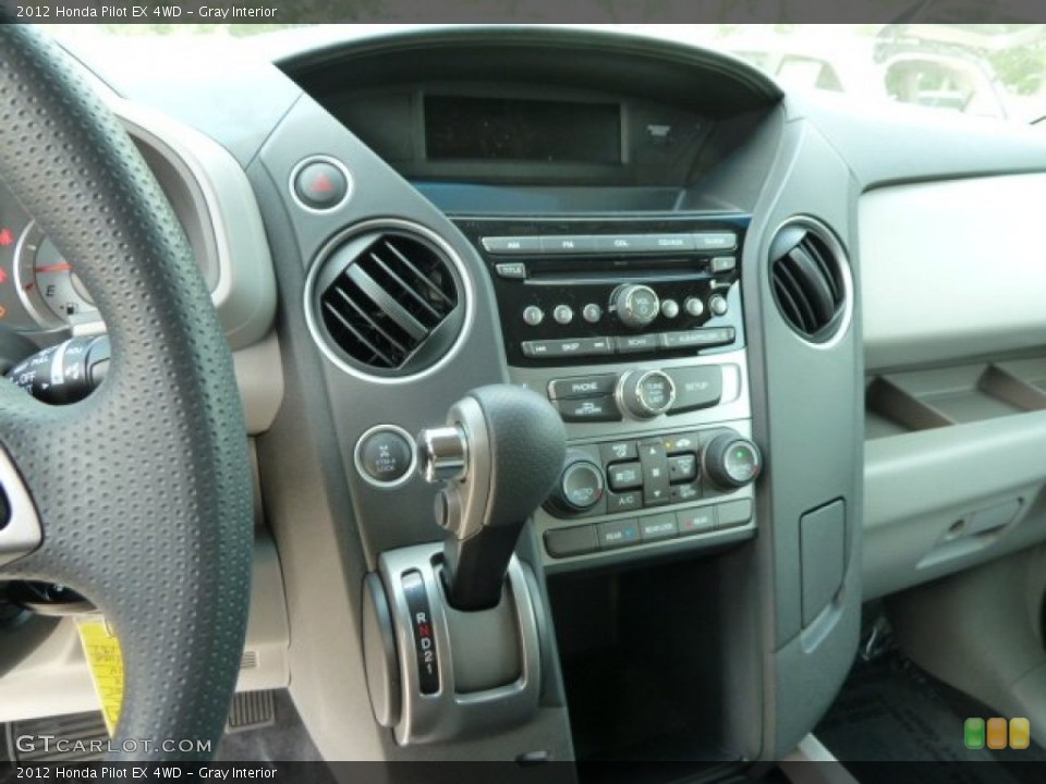 Gray Interior Controls for the 2012 Honda Pilot EX 4WD #66762586