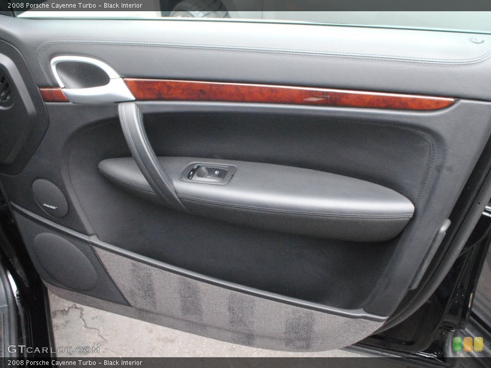 Black Interior Door Panel for the 2008 Porsche Cayenne Turbo #66766334
