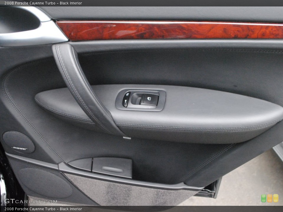 Black Interior Door Panel for the 2008 Porsche Cayenne Turbo #66766349