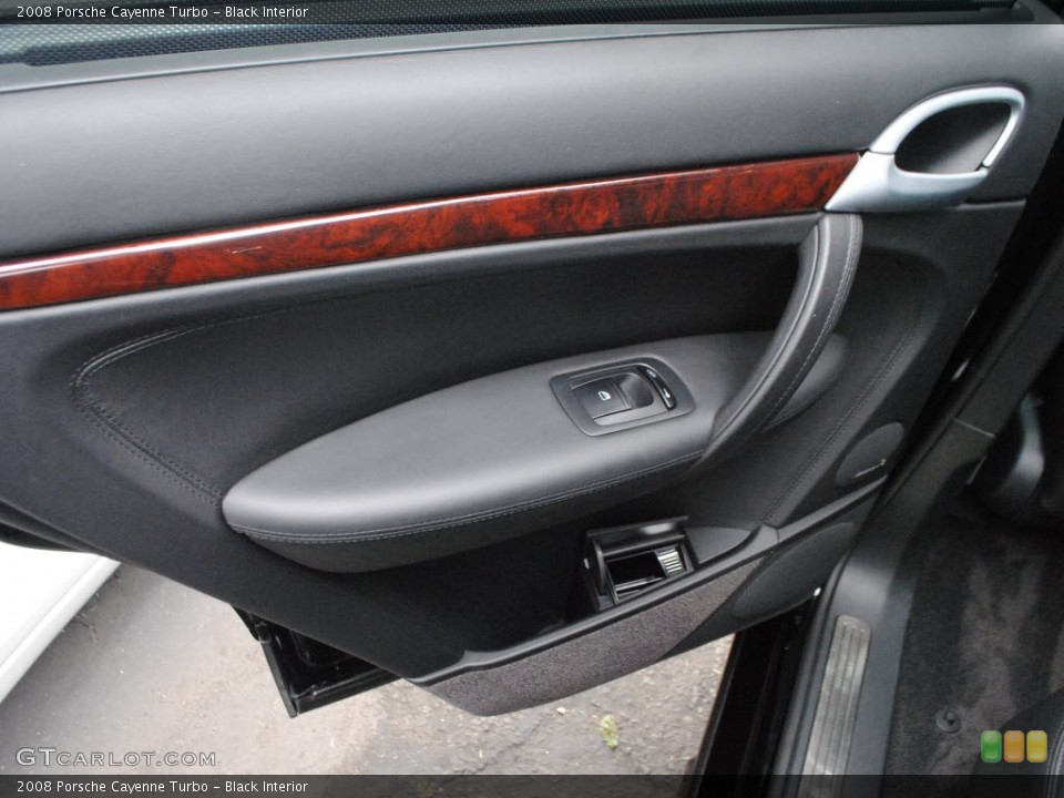 Black Interior Door Panel for the 2008 Porsche Cayenne Turbo #66766358
