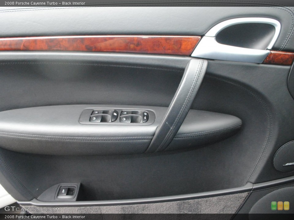 Black Interior Door Panel for the 2008 Porsche Cayenne Turbo #66766364