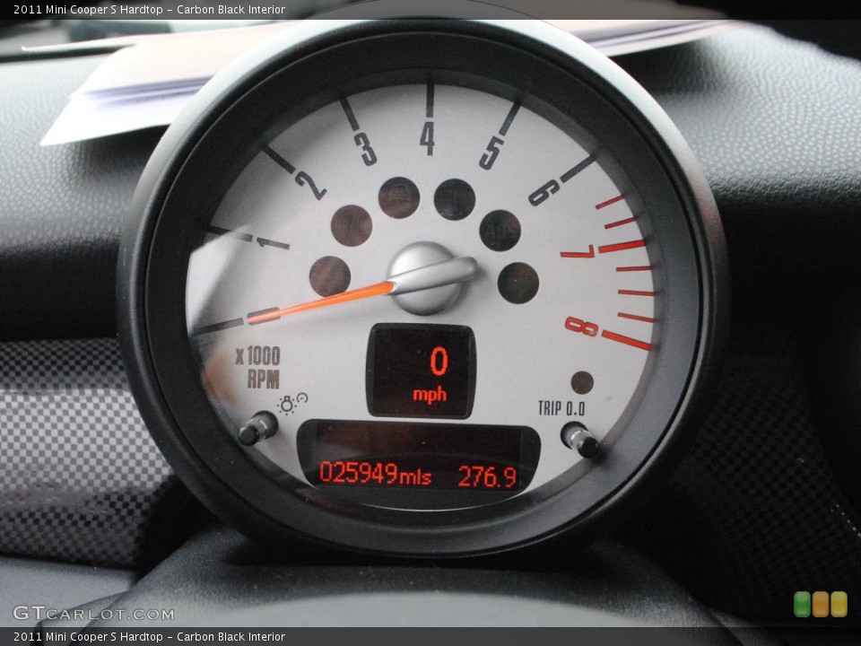 Carbon Black Interior Gauges for the 2011 Mini Cooper S Hardtop #66766583
