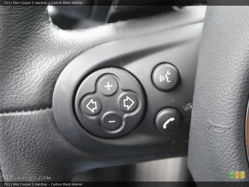Carbon Black Interior Controls for the 2011 Mini Cooper S Hardtop #66766589