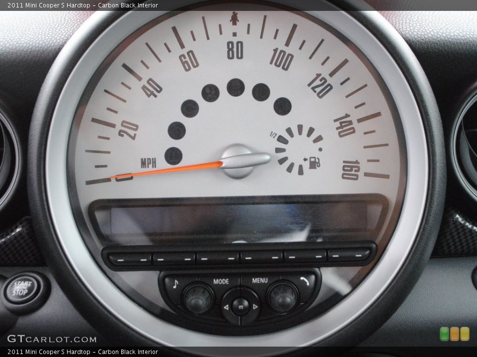 Carbon Black Interior Gauges for the 2011 Mini Cooper S Hardtop #66766595