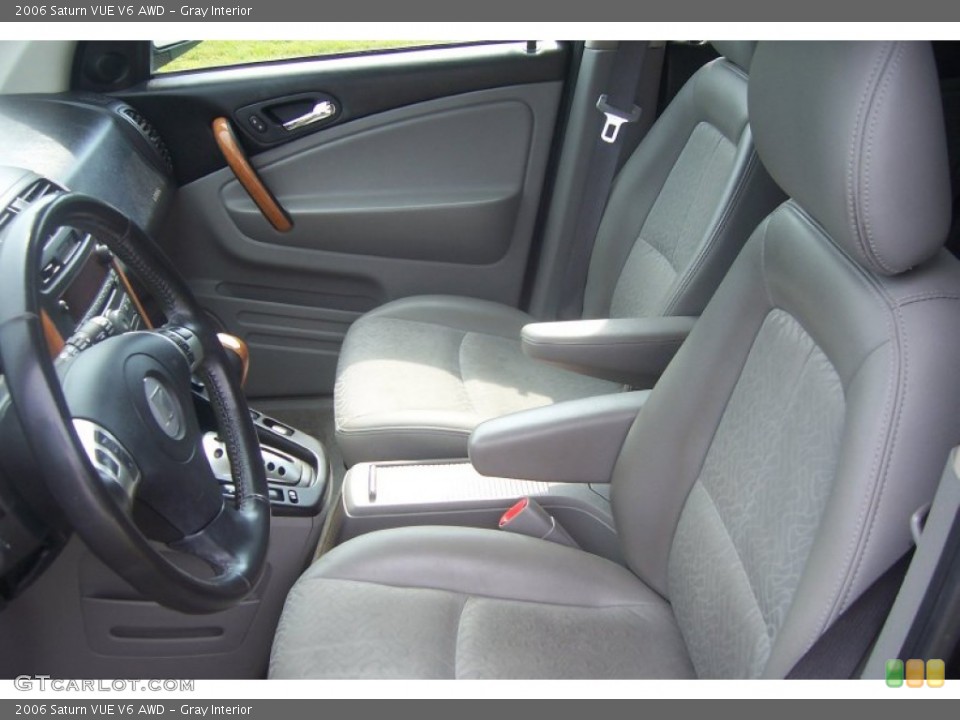 Gray Interior Photo for the 2006 Saturn VUE V6 AWD #66775157