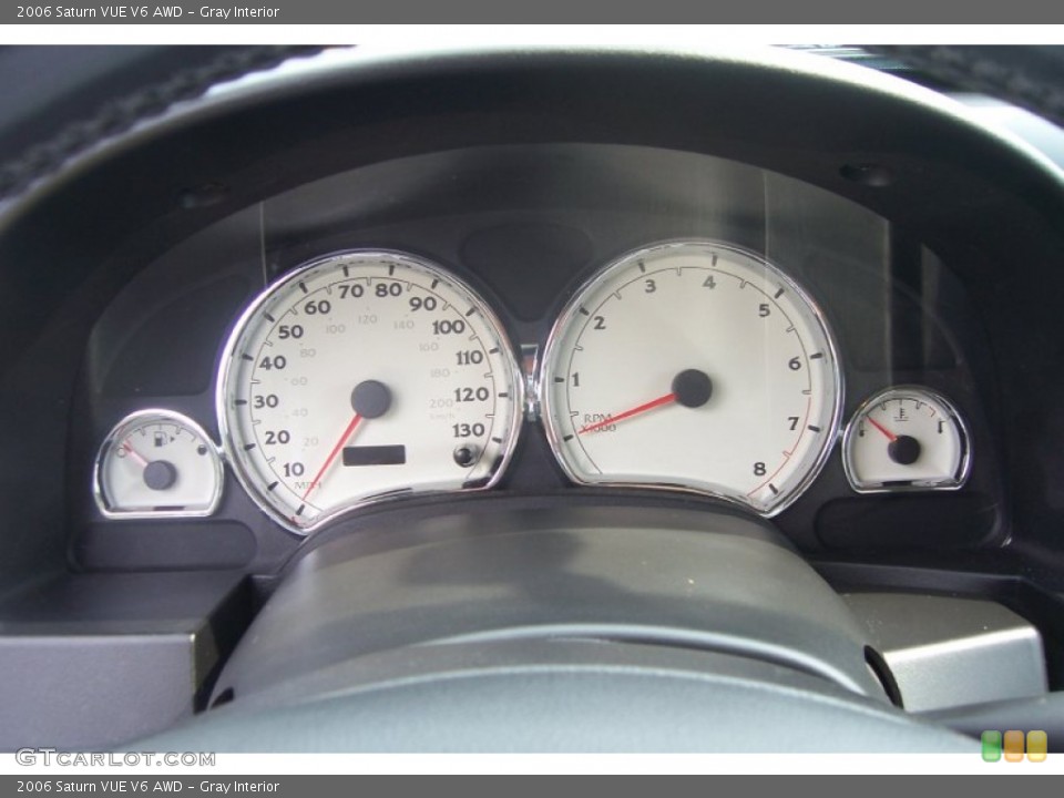 Gray Interior Gauges for the 2006 Saturn VUE V6 AWD #66775172