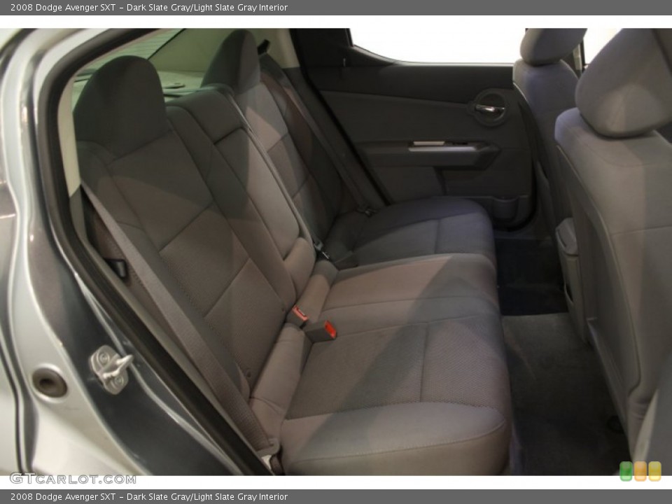 Dark Slate Gray/Light Slate Gray Interior Rear Seat for the 2008 Dodge Avenger SXT #66776274