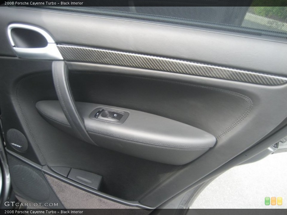 Black Interior Door Panel for the 2008 Porsche Cayenne Turbo #66778839