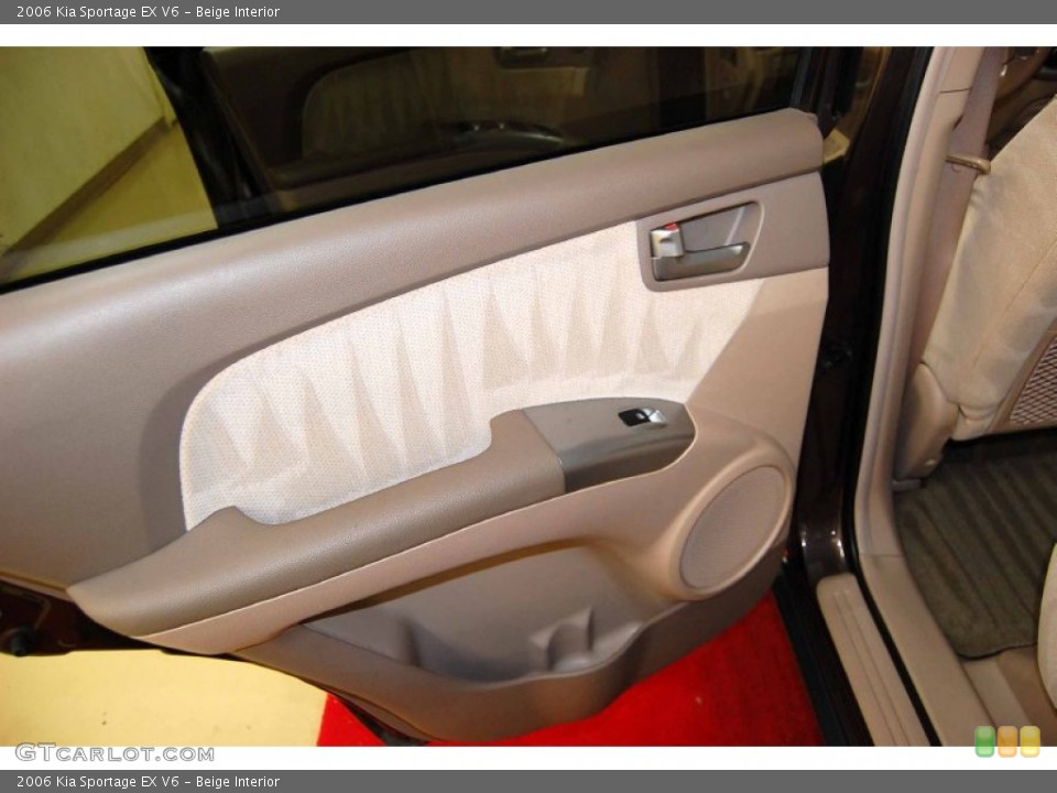 Beige Interior Door Panel for the 2006 Kia Sportage EX V6 #66778997