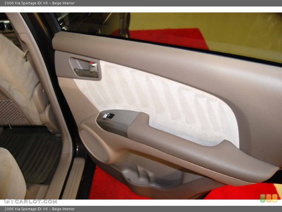 Beige Interior Door Panel for the 2006 Kia Sportage EX V6 #66779021