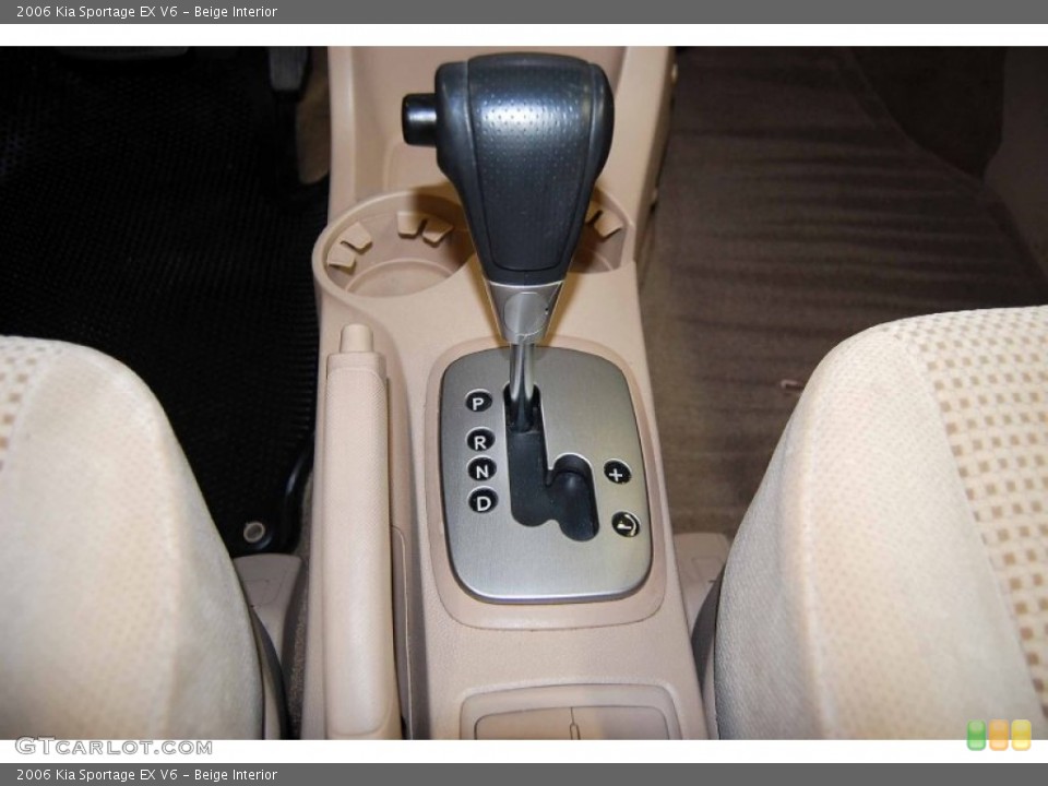 Beige Interior Transmission for the 2006 Kia Sportage EX V6 #66779075