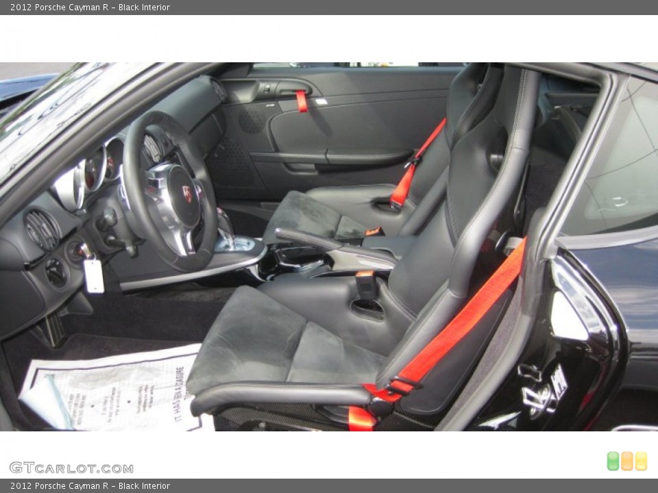 Black Interior Photo for the 2012 Porsche Cayman R #66780449