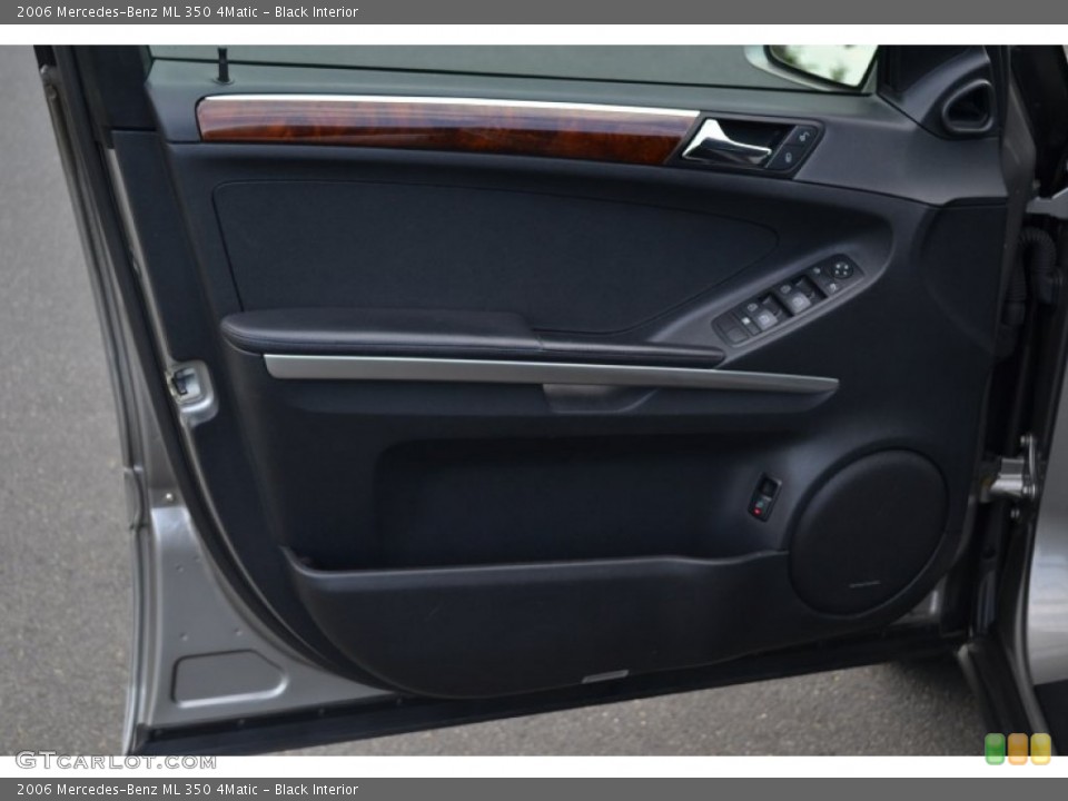 Black Interior Door Panel for the 2006 Mercedes-Benz ML 350 4Matic #66784472