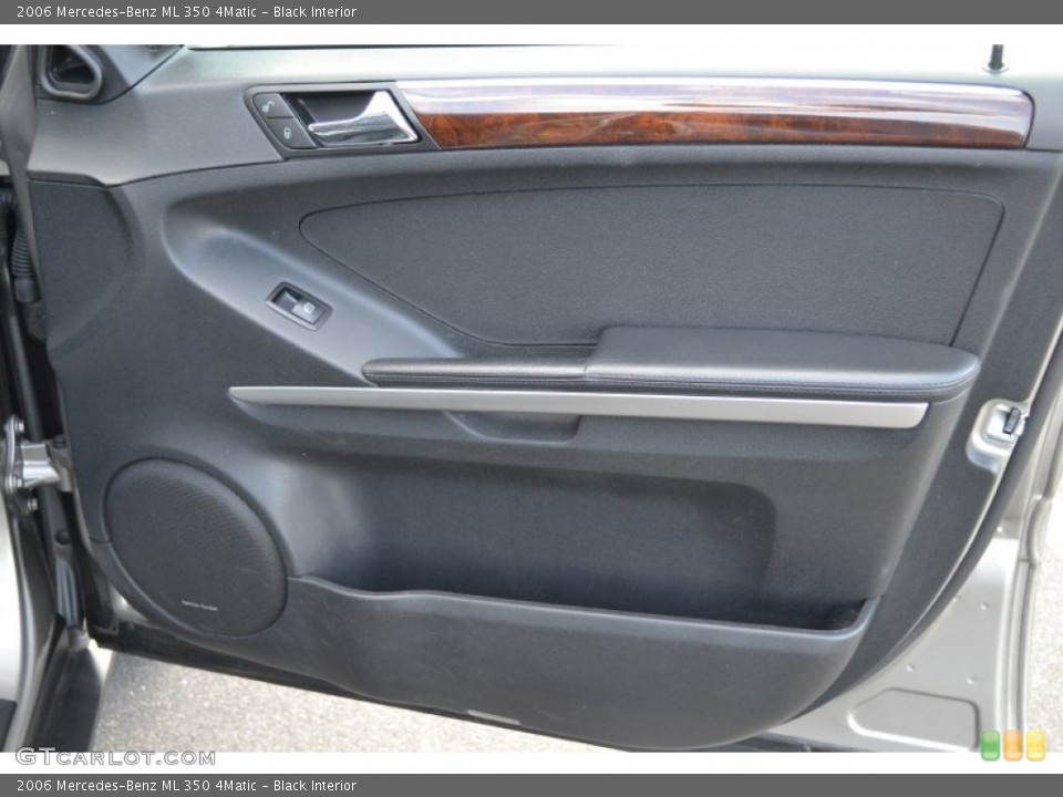 Black Interior Door Panel for the 2006 Mercedes-Benz ML 350 4Matic #66784568