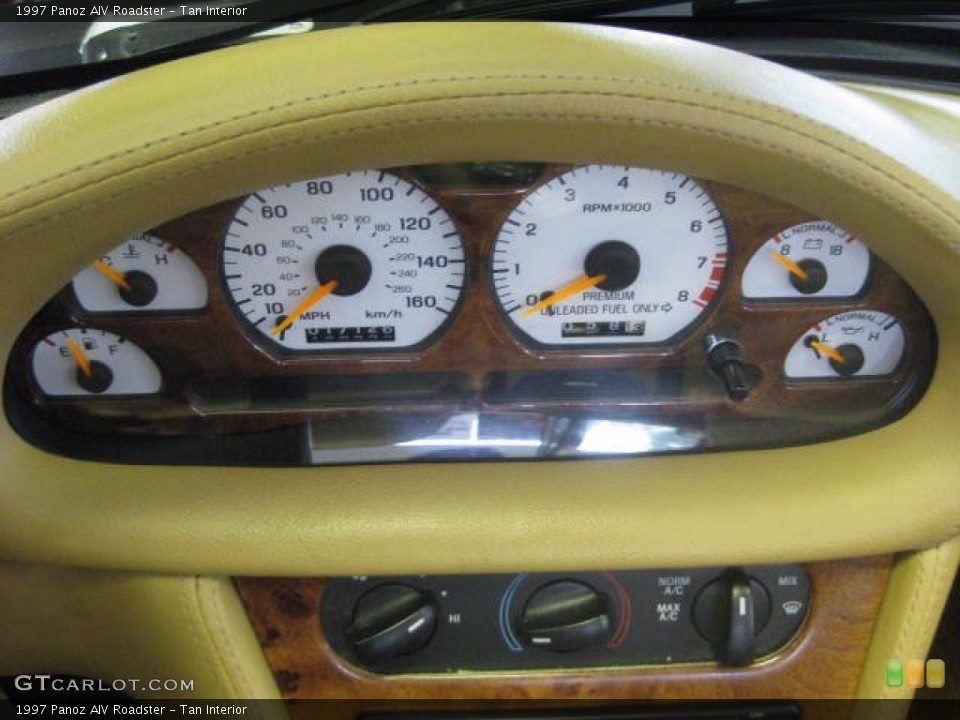Tan Interior Gauges for the 1997 Panoz AIV Roadster #66786911