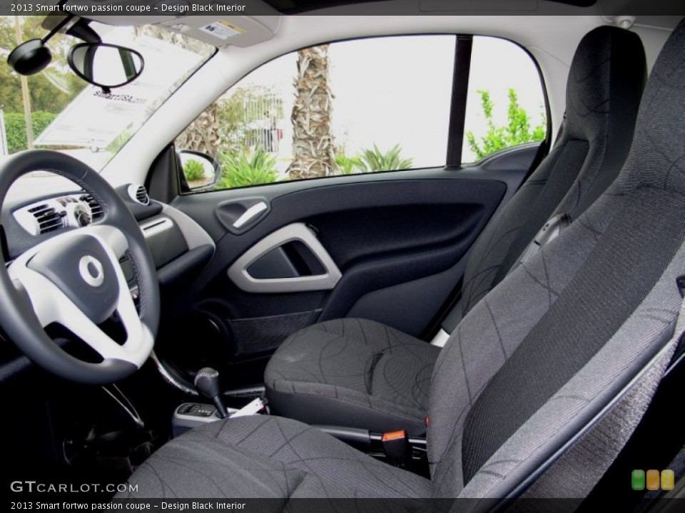 Design Black Interior Photo for the 2013 Smart fortwo passion coupe #66788042