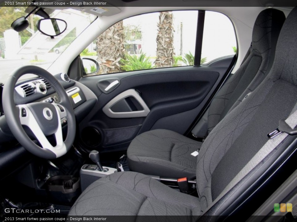 Design Black Interior Photo for the 2013 Smart fortwo passion coupe #66788091