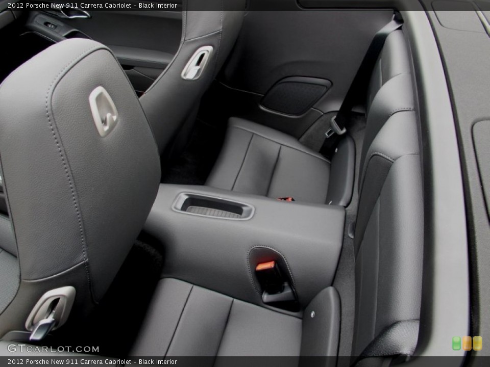 Black Interior Photo for the 2012 Porsche New 911 Carrera Cabriolet #66788315