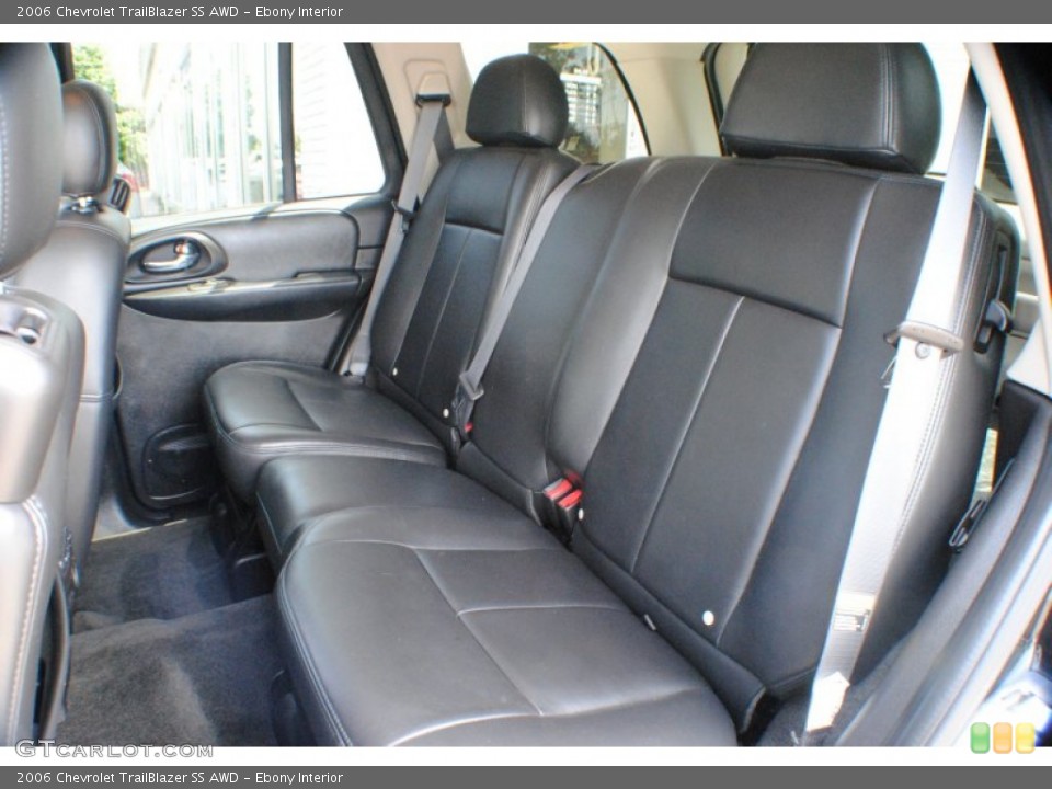 Ebony Interior Rear Seat for the 2006 Chevrolet TrailBlazer SS AWD #66790110