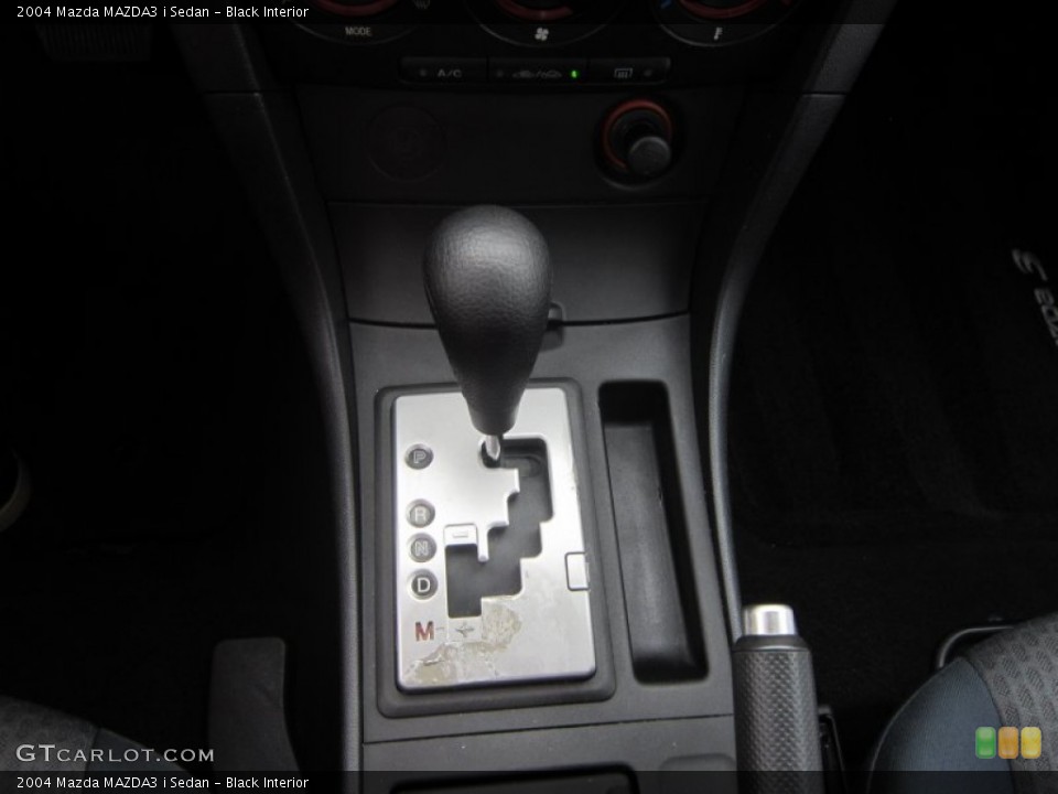 Black Interior Transmission for the 2004 Mazda MAZDA3 i Sedan #66790653