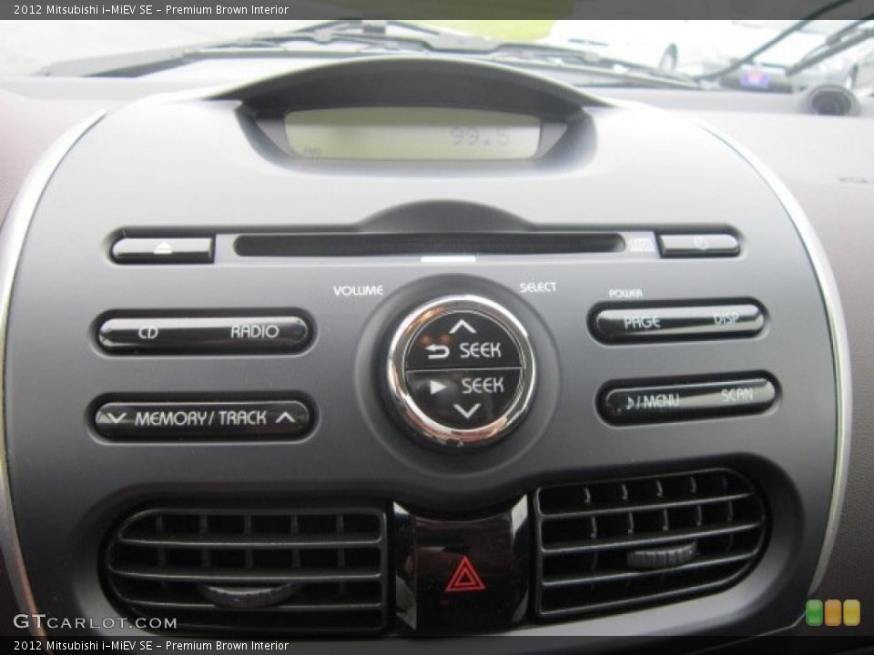 Premium Brown Interior Controls for the 2012 Mitsubishi i-MiEV SE #66791292