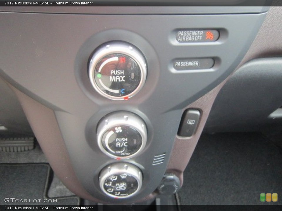 Premium Brown Interior Controls for the 2012 Mitsubishi i-MiEV SE #66791301