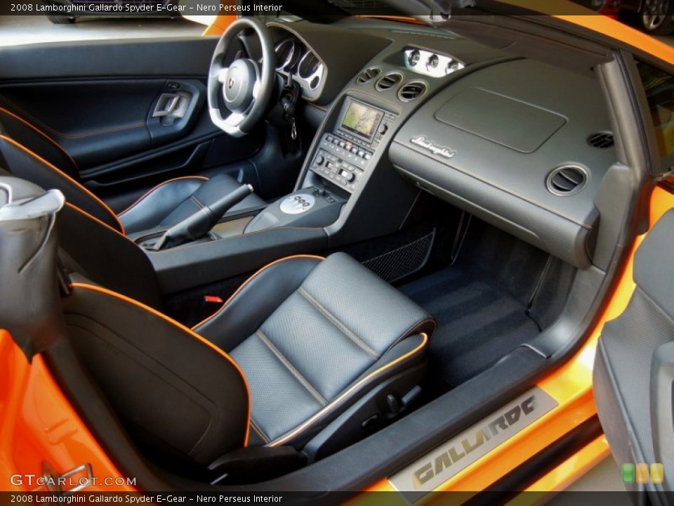Nero Perseus Interior Dashboard for the 2008 Lamborghini Gallardo Spyder E-Gear #66791510