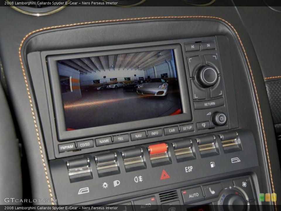 Nero Perseus Interior Controls for the 2008 Lamborghini Gallardo Spyder E-Gear #66791619
