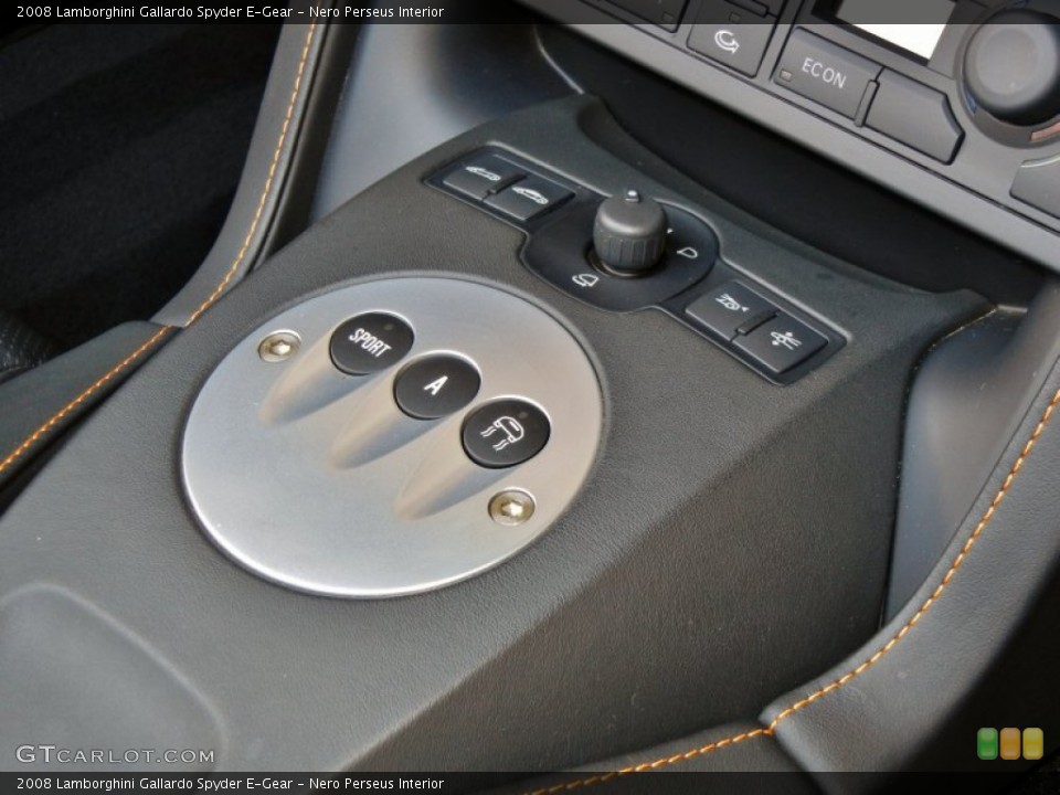 Nero Perseus Interior Transmission for the 2008 Lamborghini Gallardo Spyder E-Gear #66791646