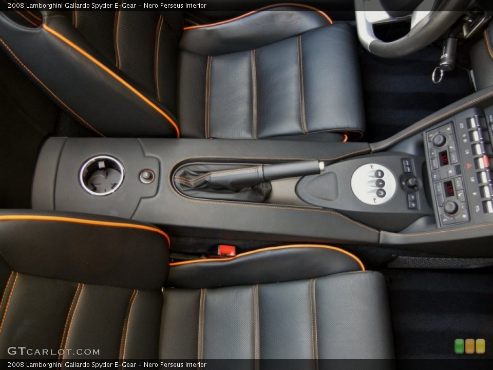 Nero Perseus Interior Photo for the 2008 Lamborghini Gallardo Spyder E-Gear #66791652