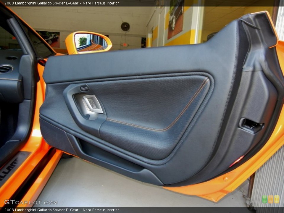 Nero Perseus Interior Door Panel for the 2008 Lamborghini Gallardo Spyder E-Gear #66791688