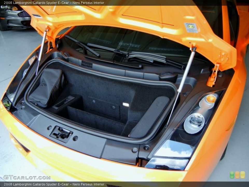 Nero Perseus Interior Trunk for the 2008 Lamborghini Gallardo Spyder E-Gear #66791697