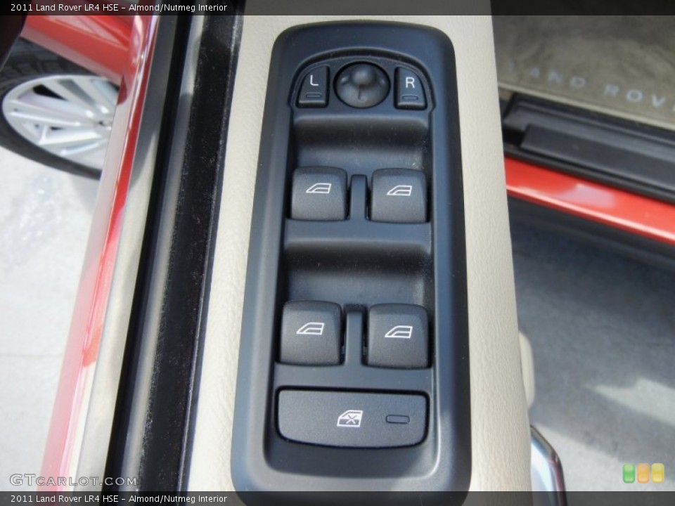 Almond/Nutmeg Interior Controls for the 2011 Land Rover LR4 HSE #66792808
