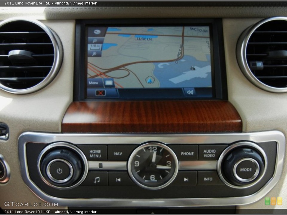 Almond/Nutmeg Interior Controls for the 2011 Land Rover LR4 HSE #66792894