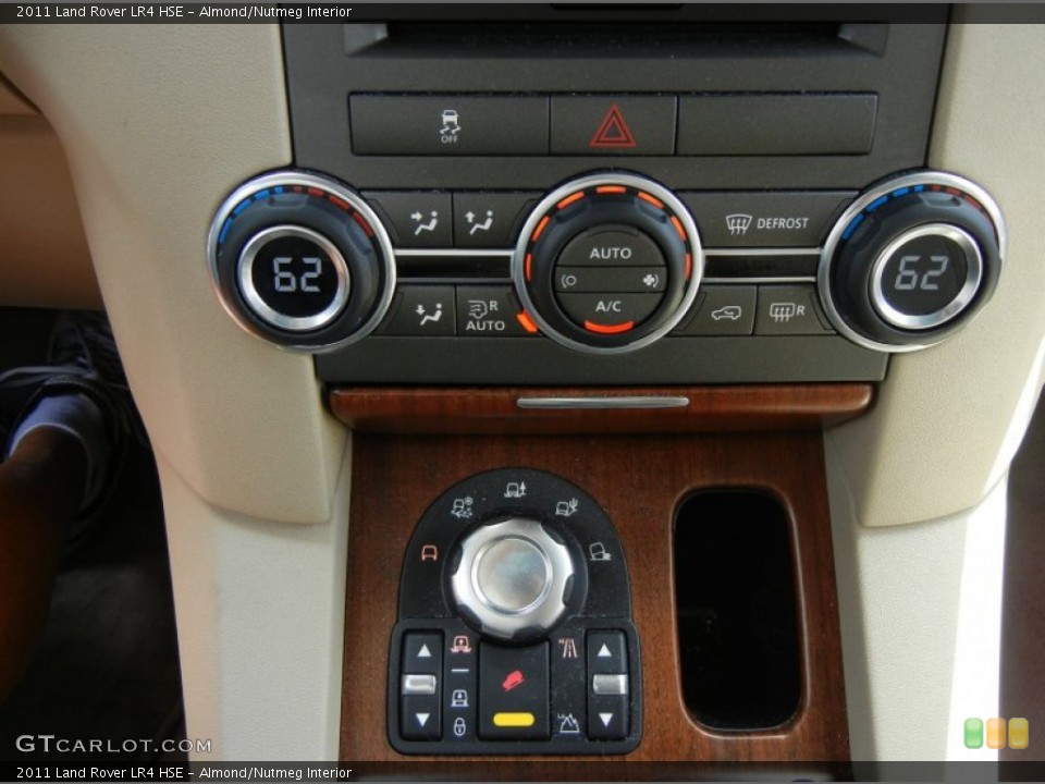 Almond/Nutmeg Interior Controls for the 2011 Land Rover LR4 HSE #66792903