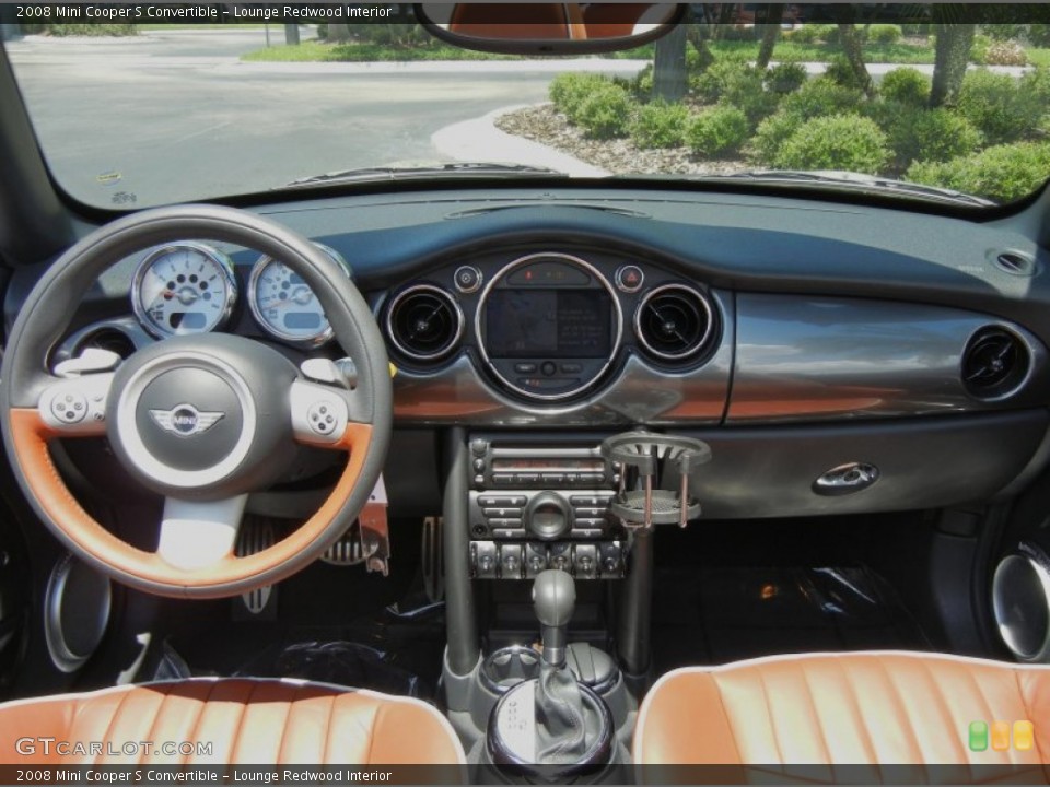 Lounge Redwood Interior Dashboard for the 2008 Mini Cooper S Convertible #66794361
