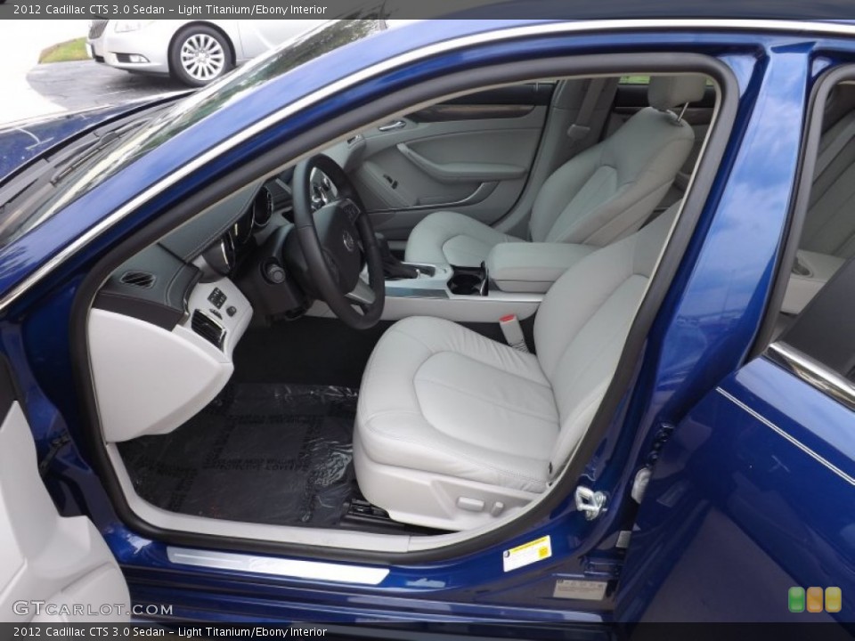 Light Titanium/Ebony Interior Photo for the 2012 Cadillac CTS 3.0 Sedan #66796245