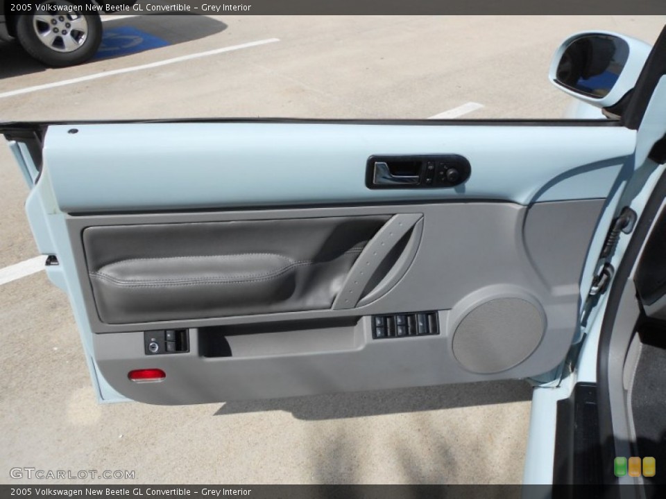 Grey Interior Door Panel for the 2005 Volkswagen New Beetle GL Convertible #66796999