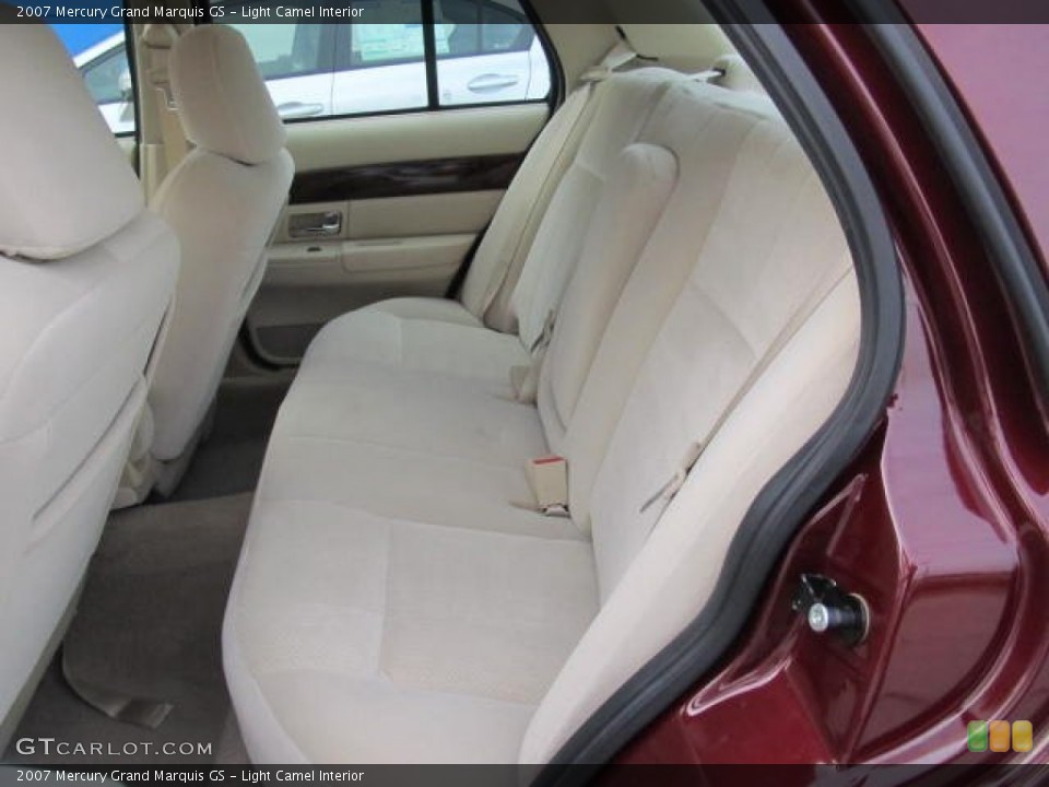 Light Camel Interior Rear Seat for the 2007 Mercury Grand Marquis GS #66798529