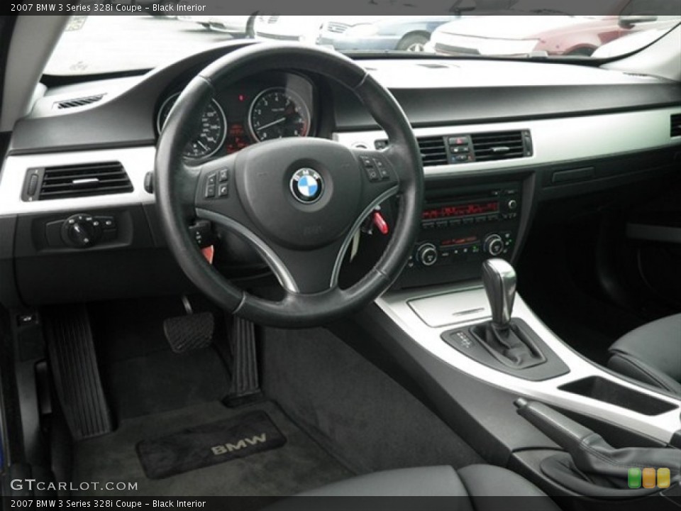 Black Interior Dashboard for the 2007 BMW 3 Series 328i Coupe #66798931