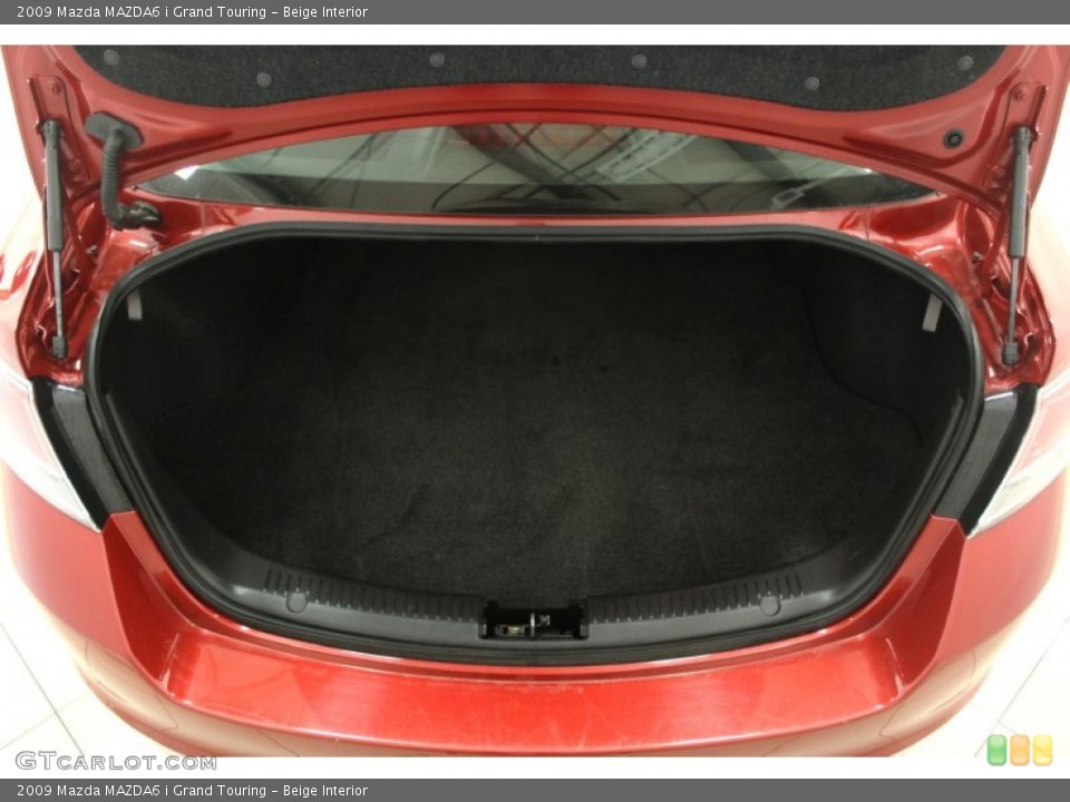 Beige Interior Trunk for the 2009 Mazda MAZDA6 i Grand Touring #66800314