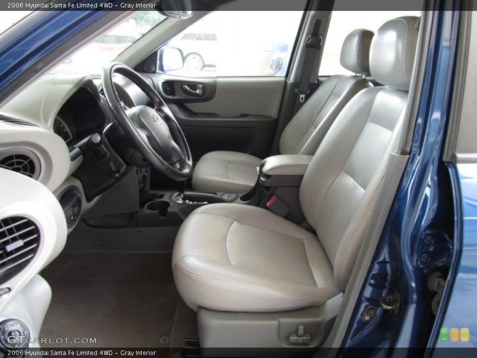 Gray Interior Photo for the 2006 Hyundai Santa Fe Limited 4WD #66811617