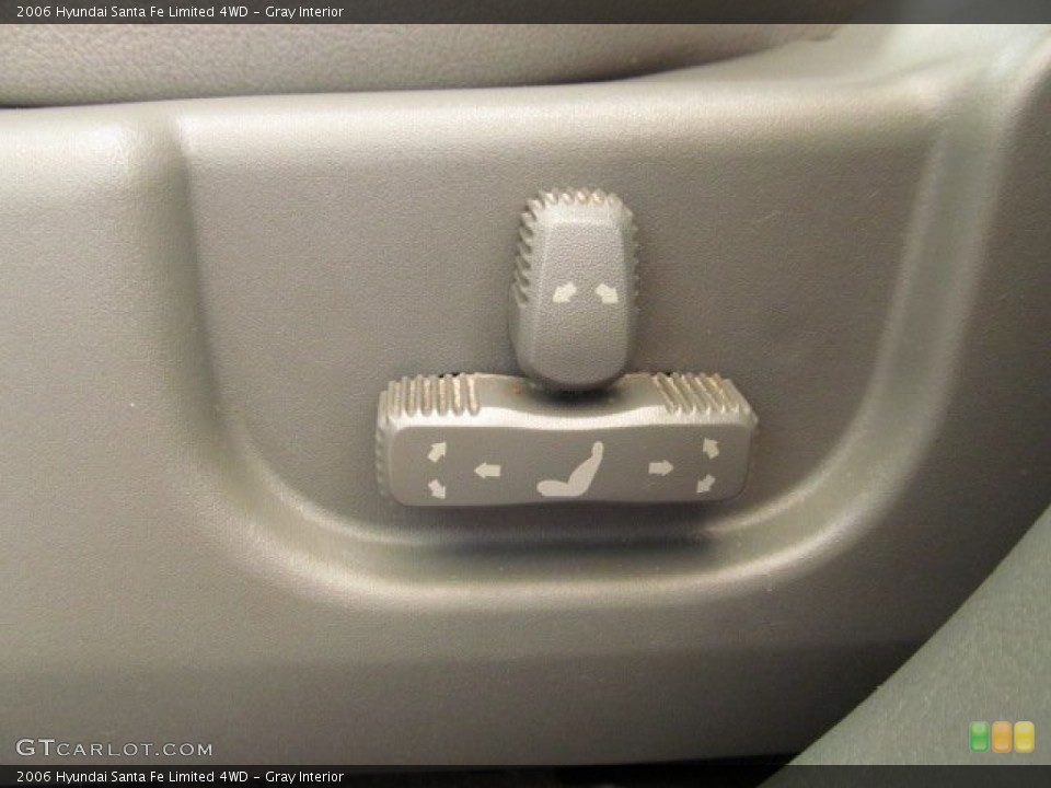 Gray Interior Controls for the 2006 Hyundai Santa Fe Limited 4WD #66811732