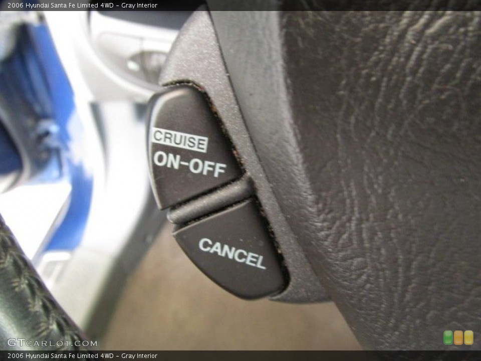 Gray Interior Controls for the 2006 Hyundai Santa Fe Limited 4WD #66811744