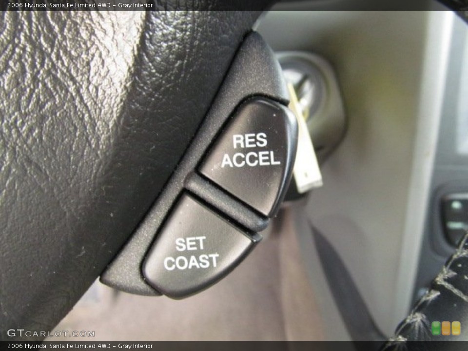 Gray Interior Controls for the 2006 Hyundai Santa Fe Limited 4WD #66811750